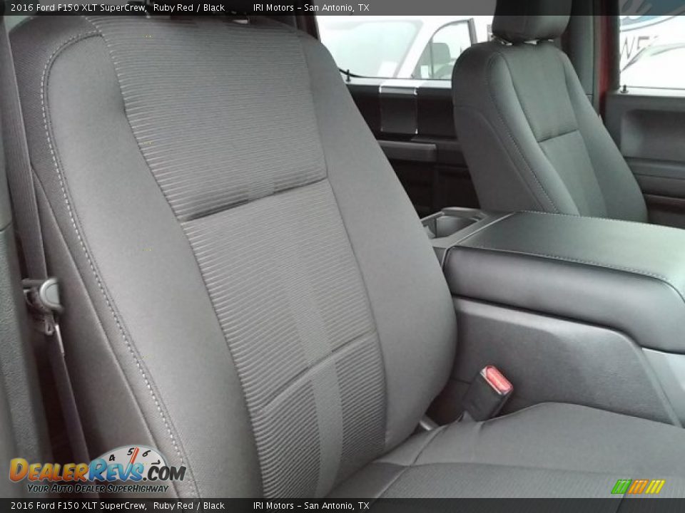 2016 Ford F150 XLT SuperCrew Ruby Red / Black Photo #10