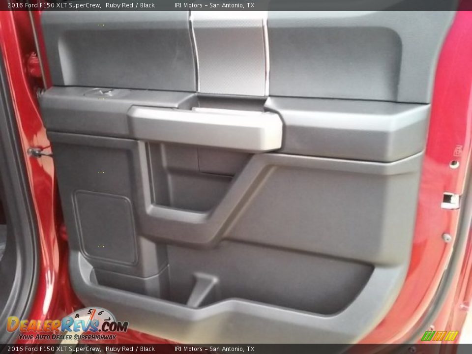 2016 Ford F150 XLT SuperCrew Ruby Red / Black Photo #12