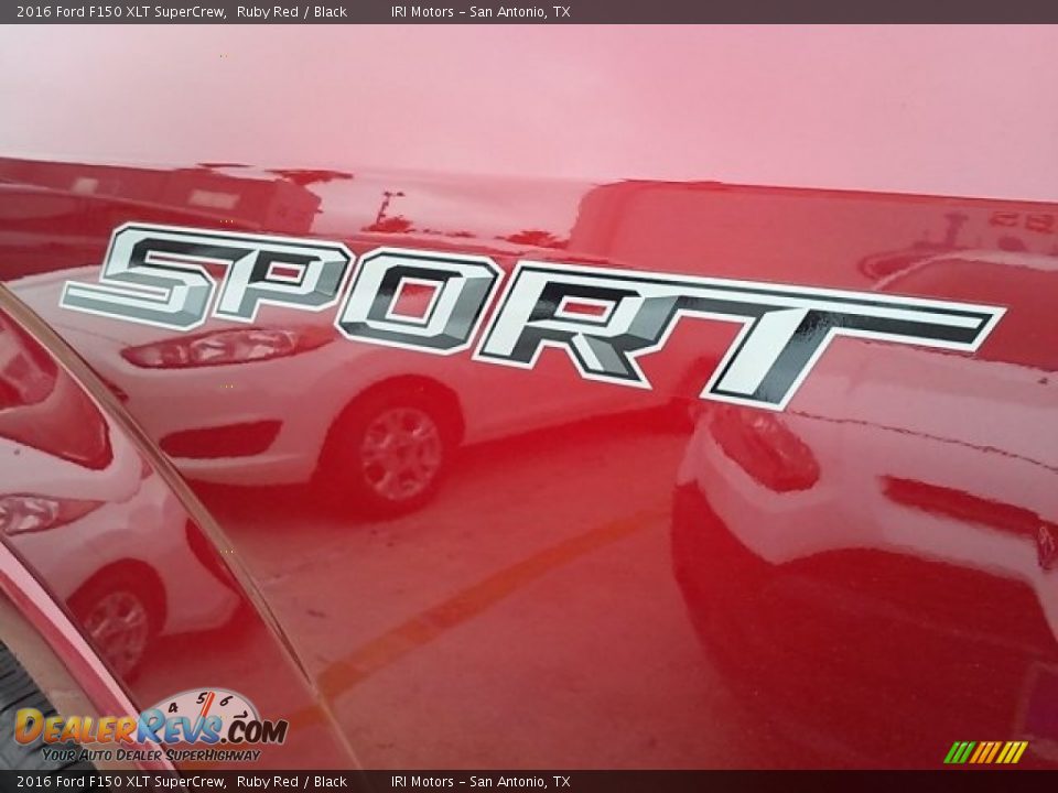 2016 Ford F150 XLT SuperCrew Ruby Red / Black Photo #15