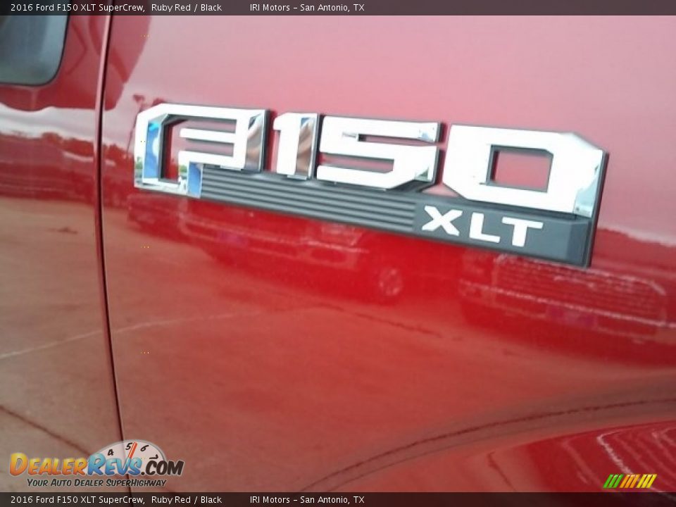 2016 Ford F150 XLT SuperCrew Ruby Red / Black Photo #20
