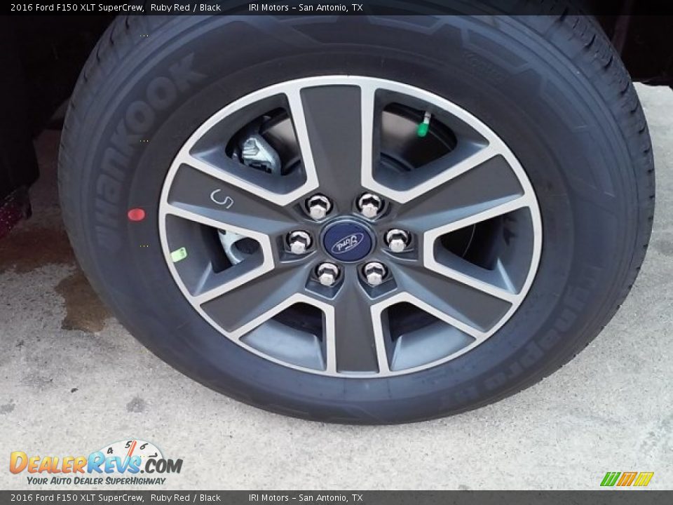 2016 Ford F150 XLT SuperCrew Ruby Red / Black Photo #21