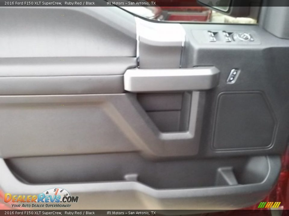 2016 Ford F150 XLT SuperCrew Ruby Red / Black Photo #23