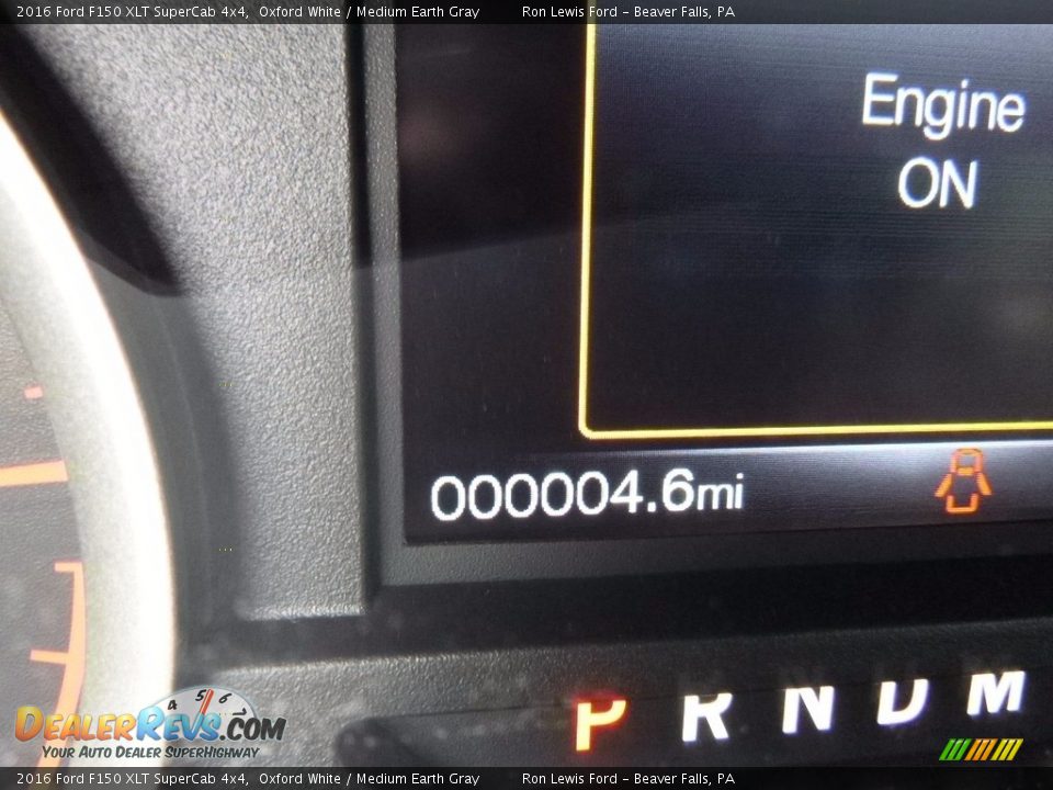 2016 Ford F150 XLT SuperCab 4x4 Oxford White / Medium Earth Gray Photo #20