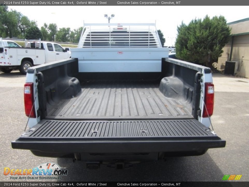 2014 Ford F250 Super Duty XL Crew Cab 4x4 Oxford White / Steel Photo #9