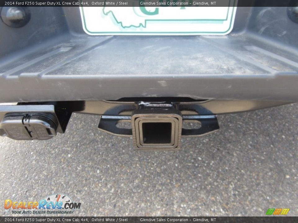 2014 Ford F250 Super Duty XL Crew Cab 4x4 Oxford White / Steel Photo #10