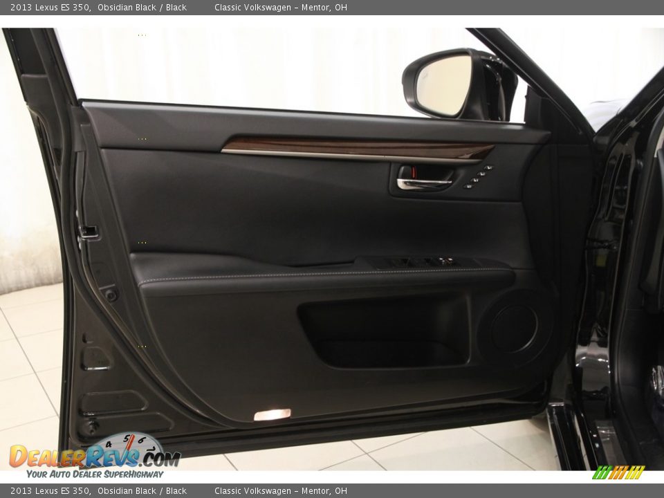 2013 Lexus ES 350 Obsidian Black / Black Photo #4