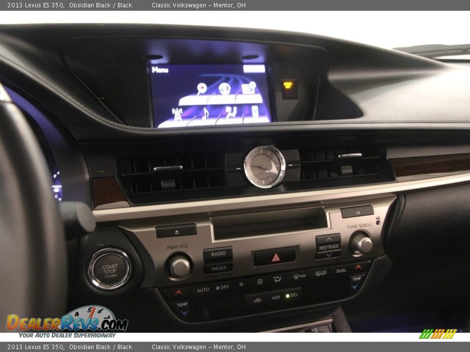 2013 Lexus ES 350 Obsidian Black / Black Photo #8