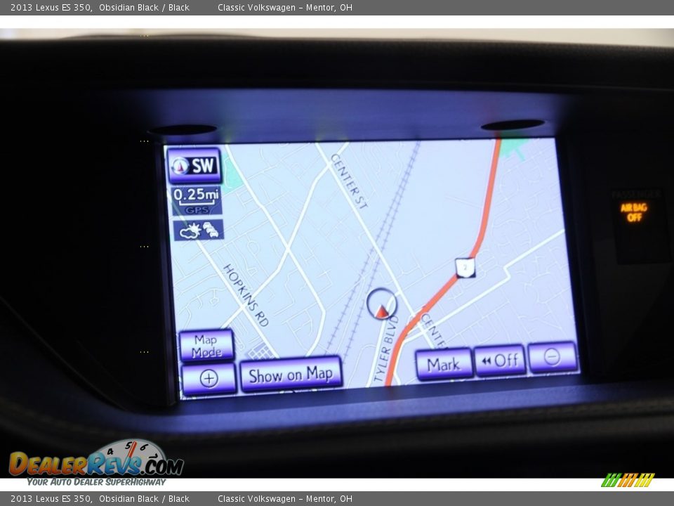 2013 Lexus ES 350 Obsidian Black / Black Photo #11