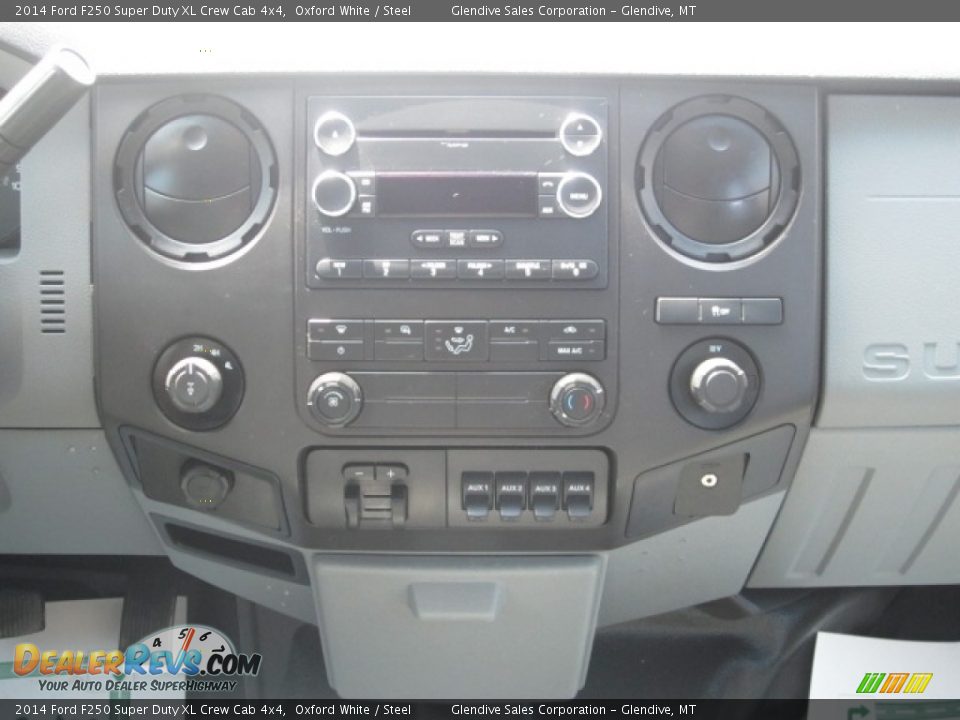 2014 Ford F250 Super Duty XL Crew Cab 4x4 Oxford White / Steel Photo #20