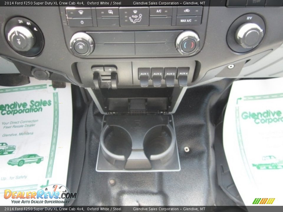 2014 Ford F250 Super Duty XL Crew Cab 4x4 Oxford White / Steel Photo #21