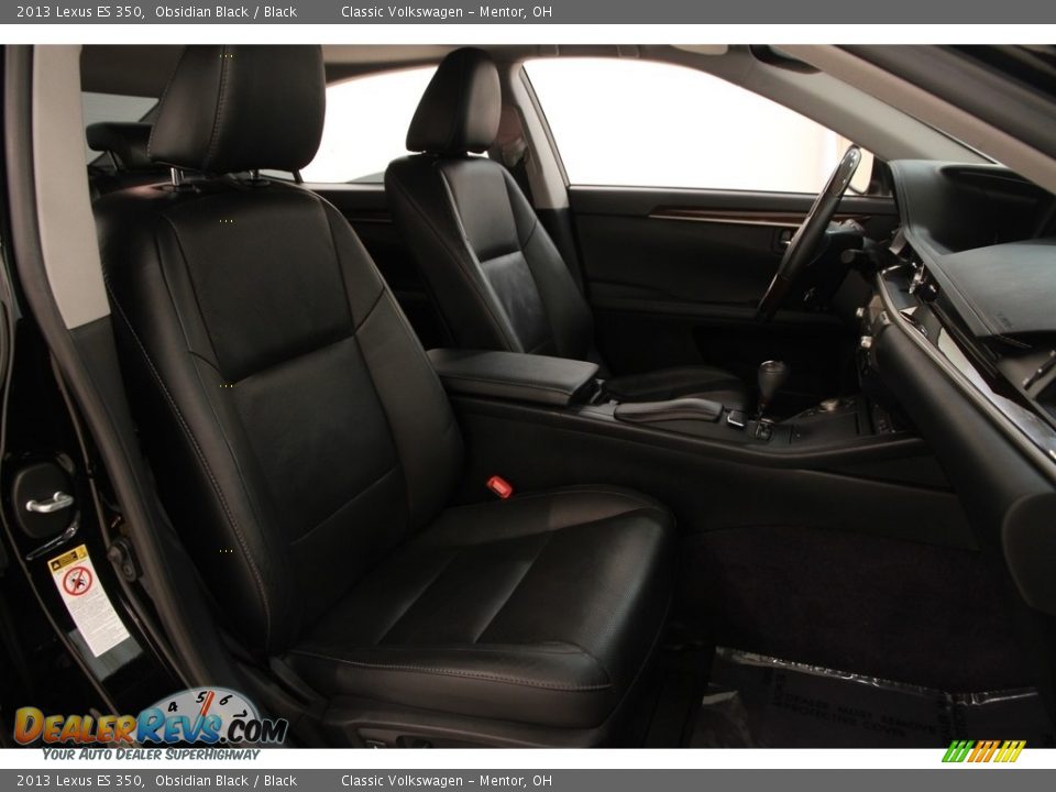 2013 Lexus ES 350 Obsidian Black / Black Photo #16