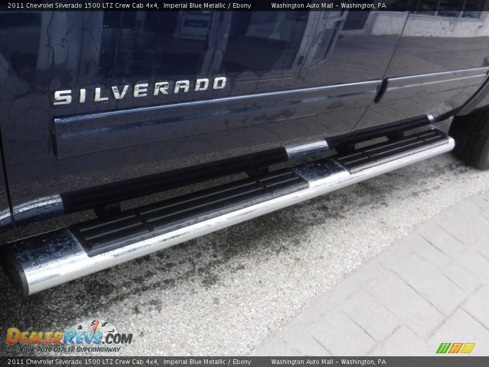 2011 Chevrolet Silverado 1500 LTZ Crew Cab 4x4 Imperial Blue Metallic / Ebony Photo #6
