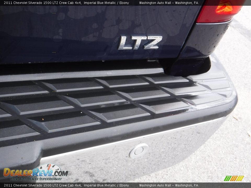 2011 Chevrolet Silverado 1500 LTZ Crew Cab 4x4 Imperial Blue Metallic / Ebony Photo #9