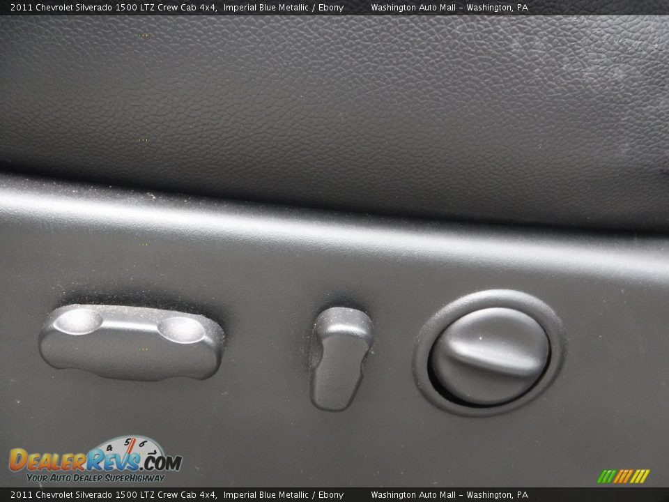 2011 Chevrolet Silverado 1500 LTZ Crew Cab 4x4 Imperial Blue Metallic / Ebony Photo #13