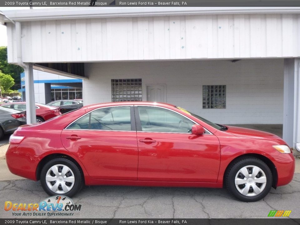 2009 Toyota Camry LE Barcelona Red Metallic / Bisque Photo #1