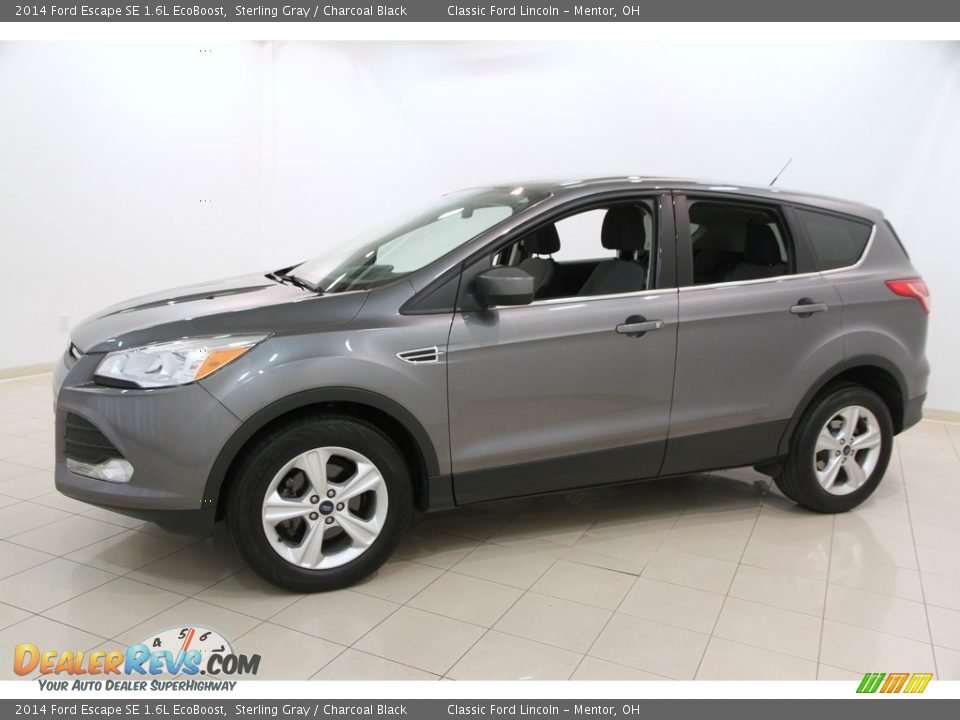 2014 Ford Escape SE 1.6L EcoBoost Sterling Gray / Charcoal Black Photo #3