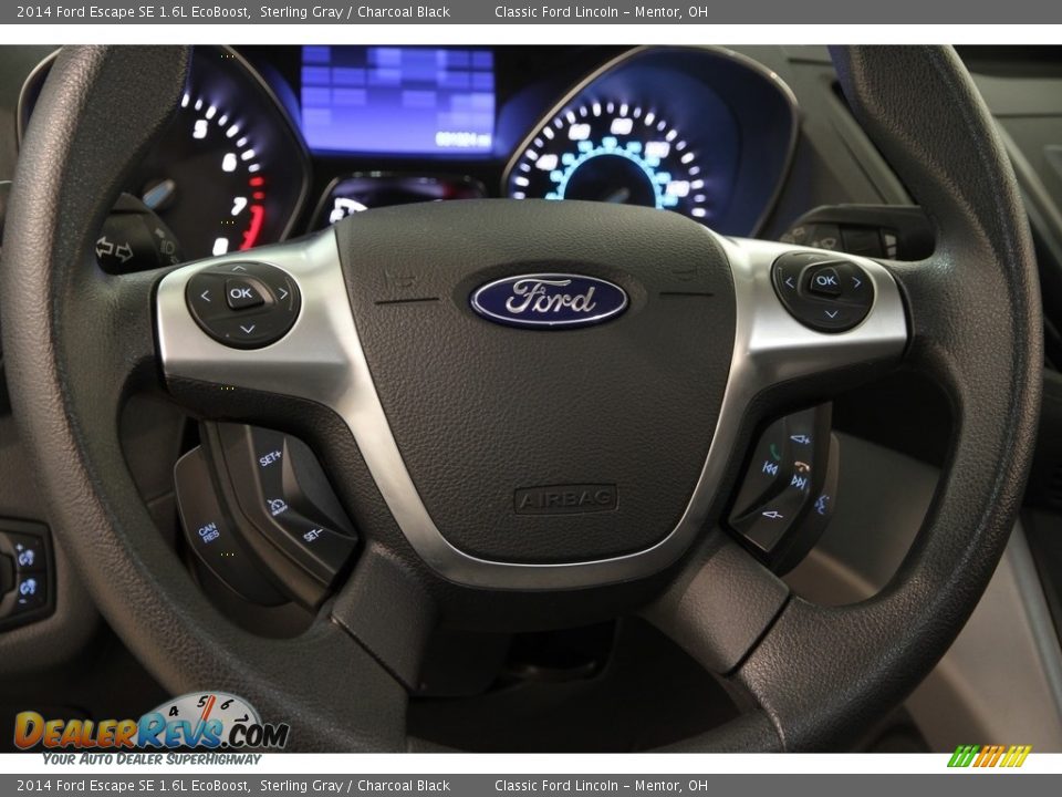 2014 Ford Escape SE 1.6L EcoBoost Sterling Gray / Charcoal Black Photo #6