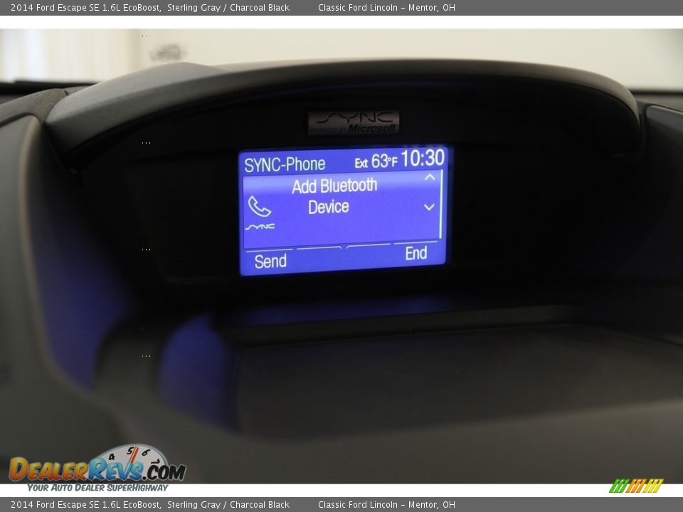 2014 Ford Escape SE 1.6L EcoBoost Sterling Gray / Charcoal Black Photo #8