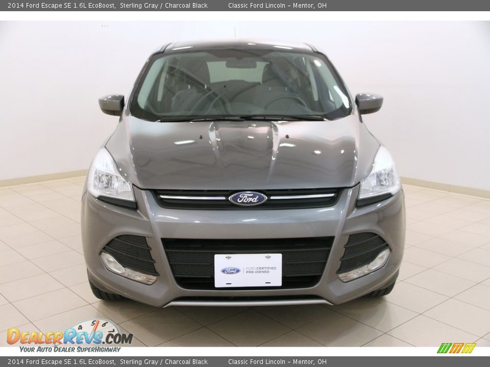 2014 Ford Escape SE 1.6L EcoBoost Sterling Gray / Charcoal Black Photo #2