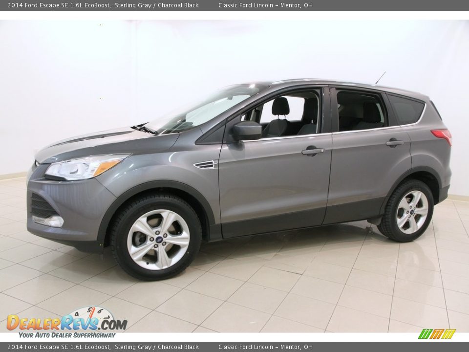2014 Ford Escape SE 1.6L EcoBoost Sterling Gray / Charcoal Black Photo #3