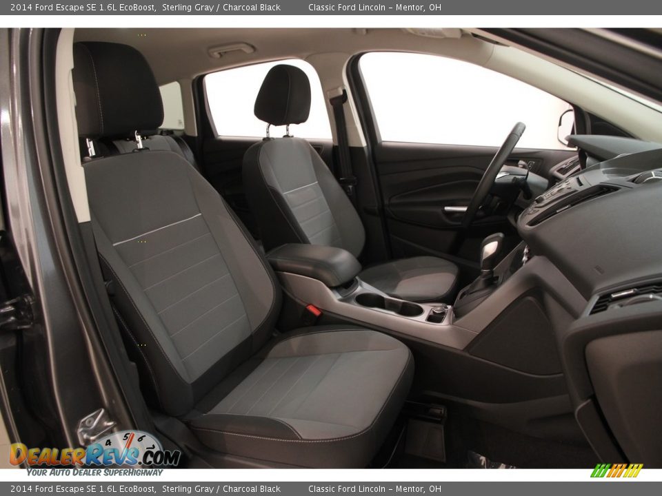 2014 Ford Escape SE 1.6L EcoBoost Sterling Gray / Charcoal Black Photo #11