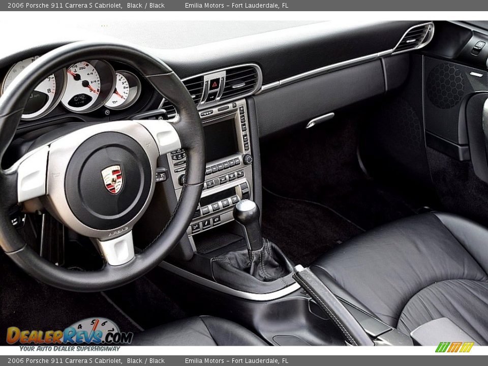 Dashboard of 2006 Porsche 911 Carrera S Cabriolet Photo #45