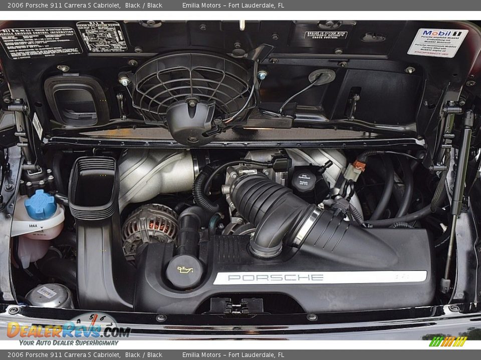 2006 Porsche 911 Carrera S Cabriolet 3.8 Liter DOHC 24V VarioCam Flat 6 Cylinder Engine Photo #86