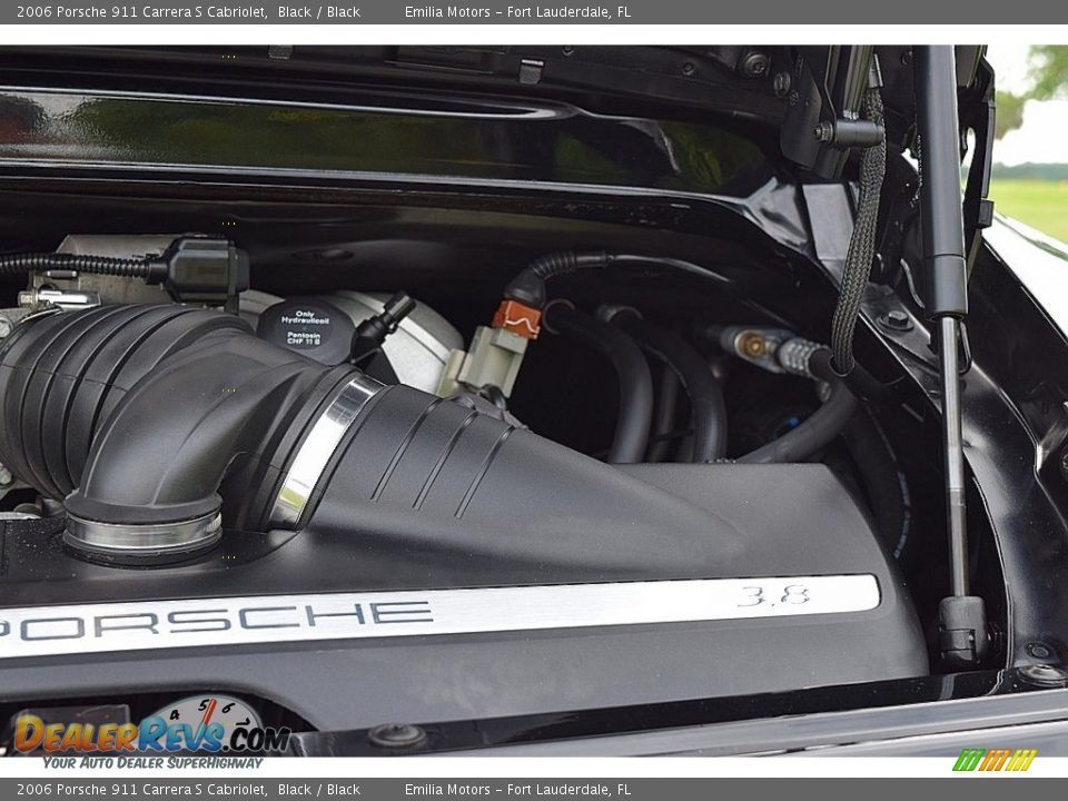 2006 Porsche 911 Carrera S Cabriolet 3.8 Liter DOHC 24V VarioCam Flat 6 Cylinder Engine Photo #89