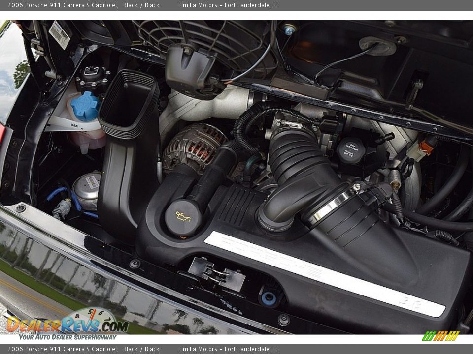 2006 Porsche 911 Carrera S Cabriolet 3.8 Liter DOHC 24V VarioCam Flat 6 Cylinder Engine Photo #90
