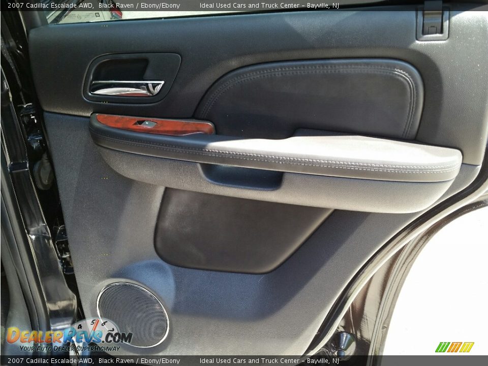 2007 Cadillac Escalade AWD Black Raven / Ebony/Ebony Photo #11