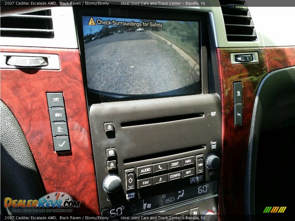 2007 Cadillac Escalade AWD Black Raven / Ebony/Ebony Photo #15