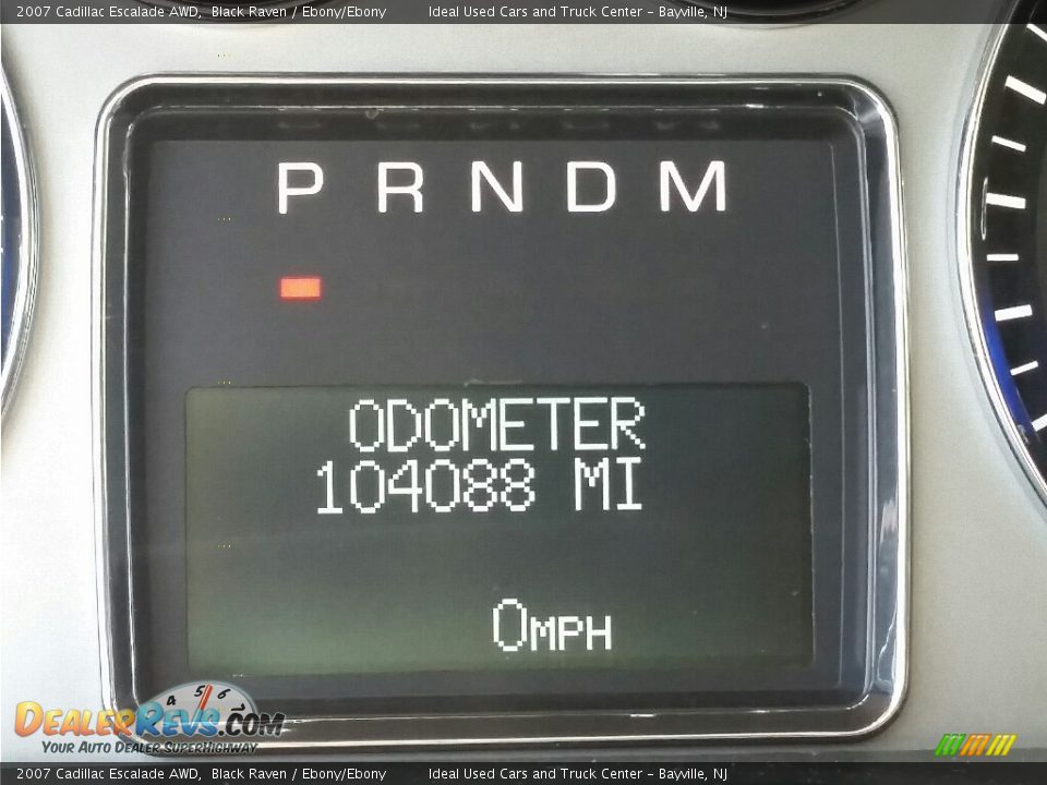 2007 Cadillac Escalade AWD Black Raven / Ebony/Ebony Photo #16