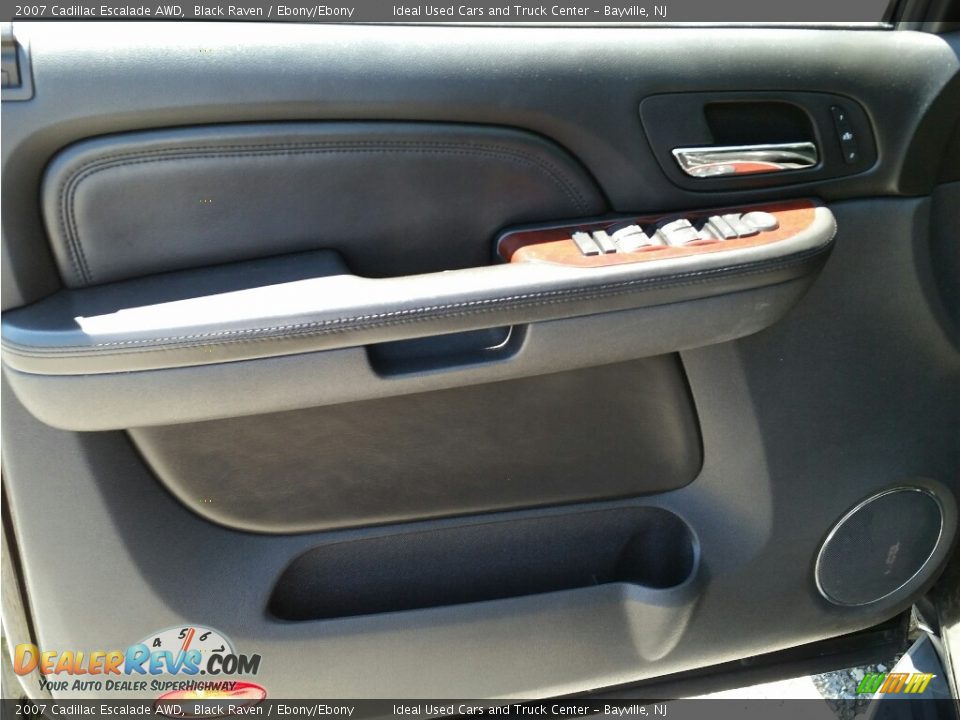 2007 Cadillac Escalade AWD Black Raven / Ebony/Ebony Photo #18