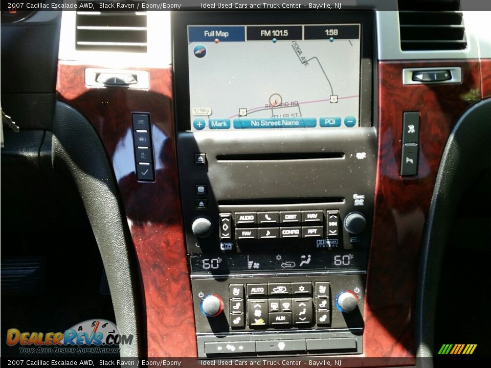 2007 Cadillac Escalade AWD Black Raven / Ebony/Ebony Photo #20