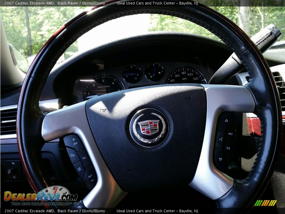 2007 Cadillac Escalade AWD Black Raven / Ebony/Ebony Photo #21