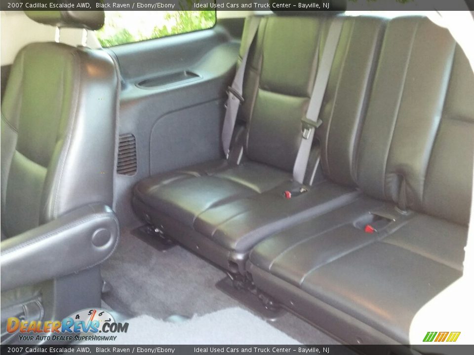 2007 Cadillac Escalade AWD Black Raven / Ebony/Ebony Photo #22