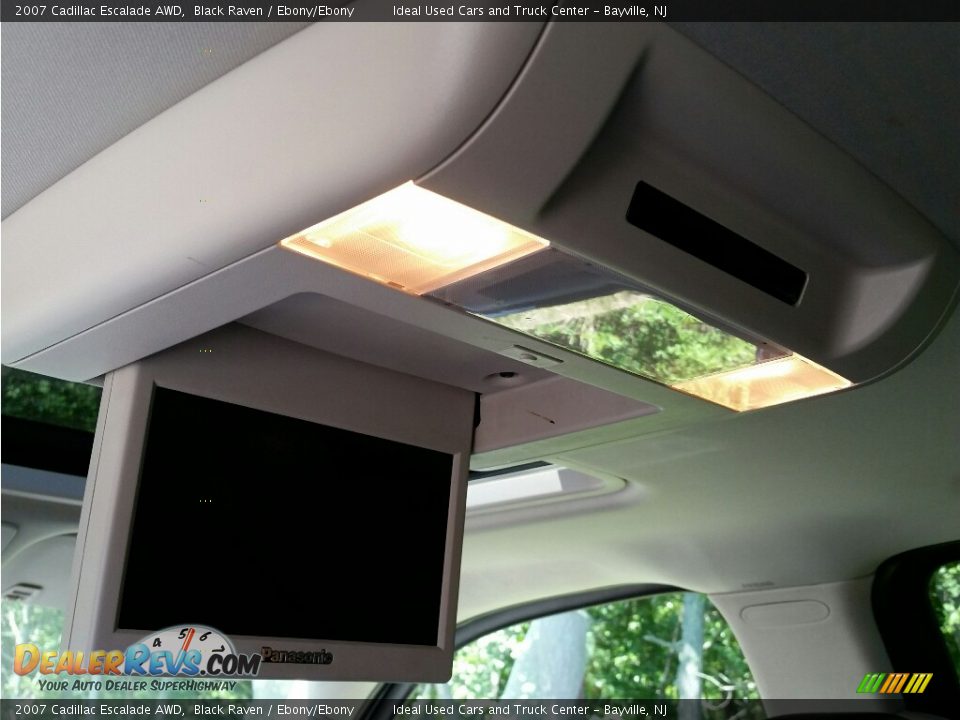 2007 Cadillac Escalade AWD Black Raven / Ebony/Ebony Photo #23