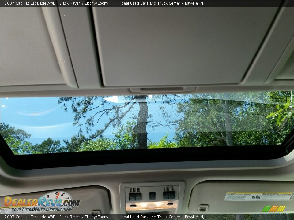 2007 Cadillac Escalade AWD Black Raven / Ebony/Ebony Photo #24