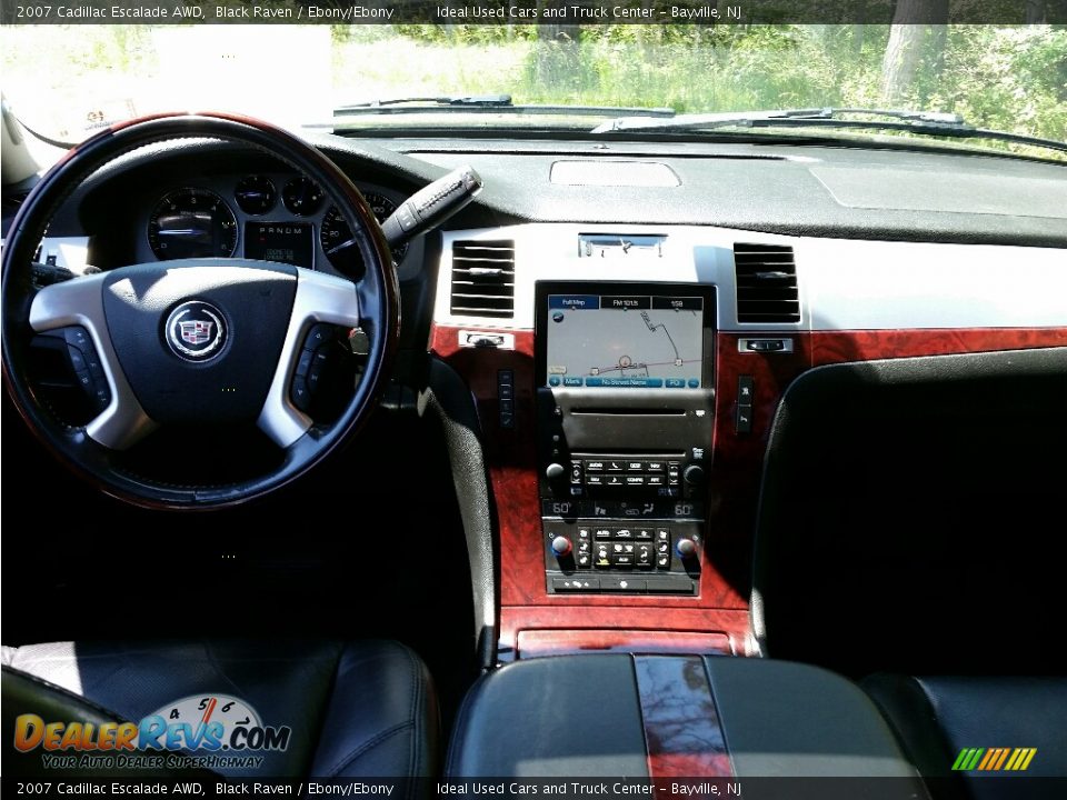2007 Cadillac Escalade AWD Black Raven / Ebony/Ebony Photo #25