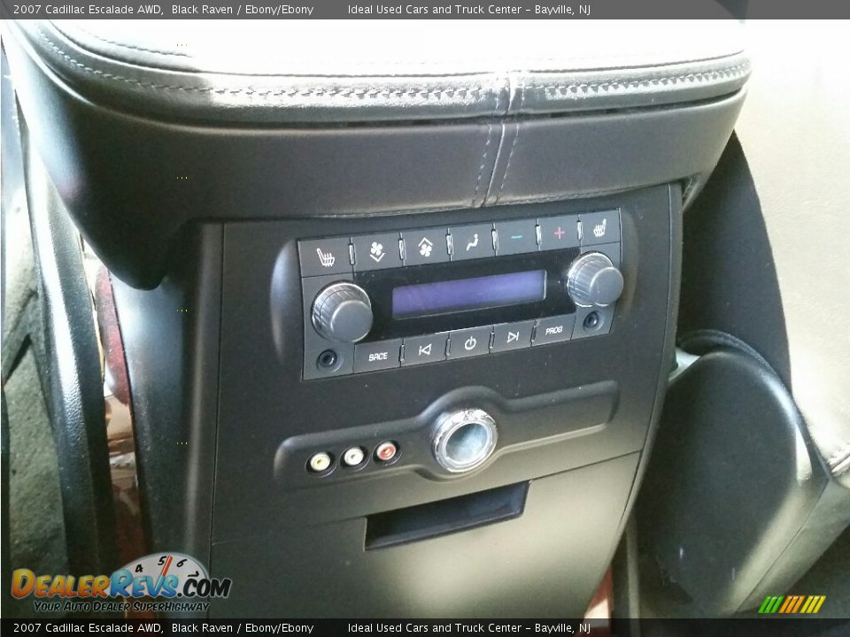 2007 Cadillac Escalade AWD Black Raven / Ebony/Ebony Photo #28