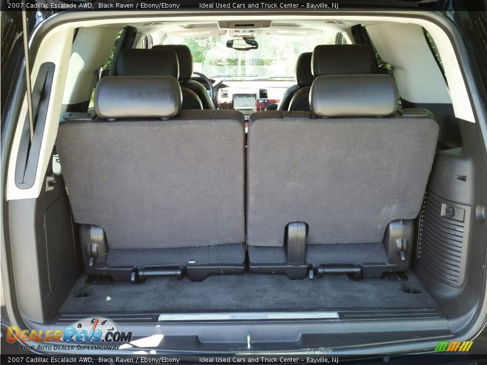 2007 Cadillac Escalade AWD Black Raven / Ebony/Ebony Photo #29
