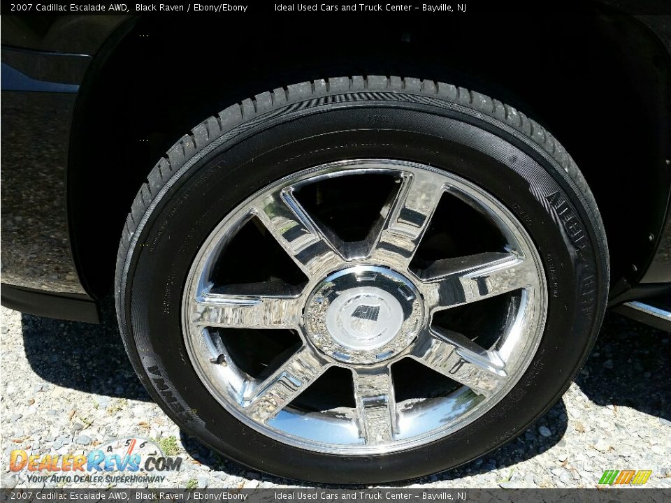 2007 Cadillac Escalade AWD Black Raven / Ebony/Ebony Photo #30