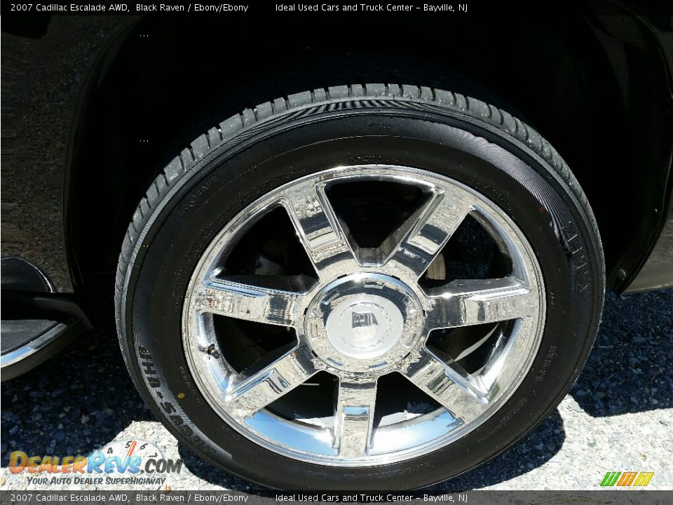 2007 Cadillac Escalade AWD Black Raven / Ebony/Ebony Photo #31