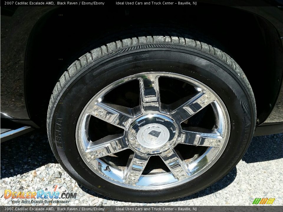 2007 Cadillac Escalade AWD Black Raven / Ebony/Ebony Photo #33