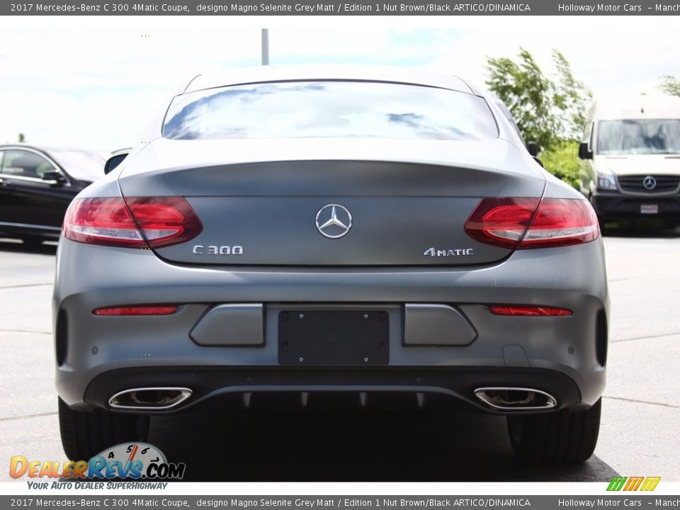 designo Magno Selenite Grey Matt 2017 Mercedes-Benz C 300 4Matic Coupe Photo #4