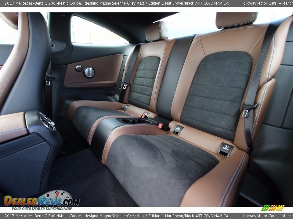 Rear Seat of 2017 Mercedes-Benz C 300 4Matic Coupe Photo #9