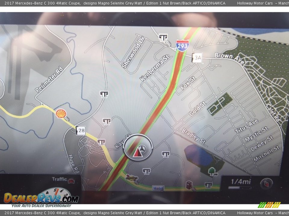 Navigation of 2017 Mercedes-Benz C 300 4Matic Coupe Photo #12