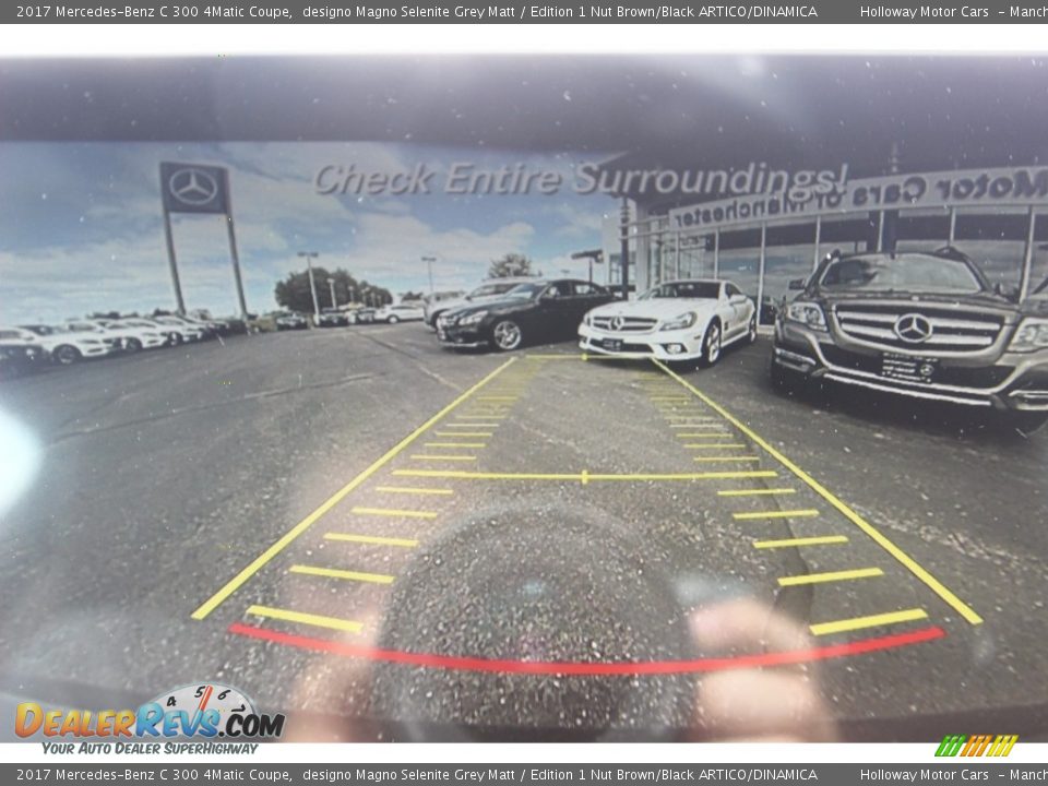 2017 Mercedes-Benz C 300 4Matic Coupe designo Magno Selenite Grey Matt / Edition 1 Nut Brown/Black ARTICO/DINAMICA Photo #13