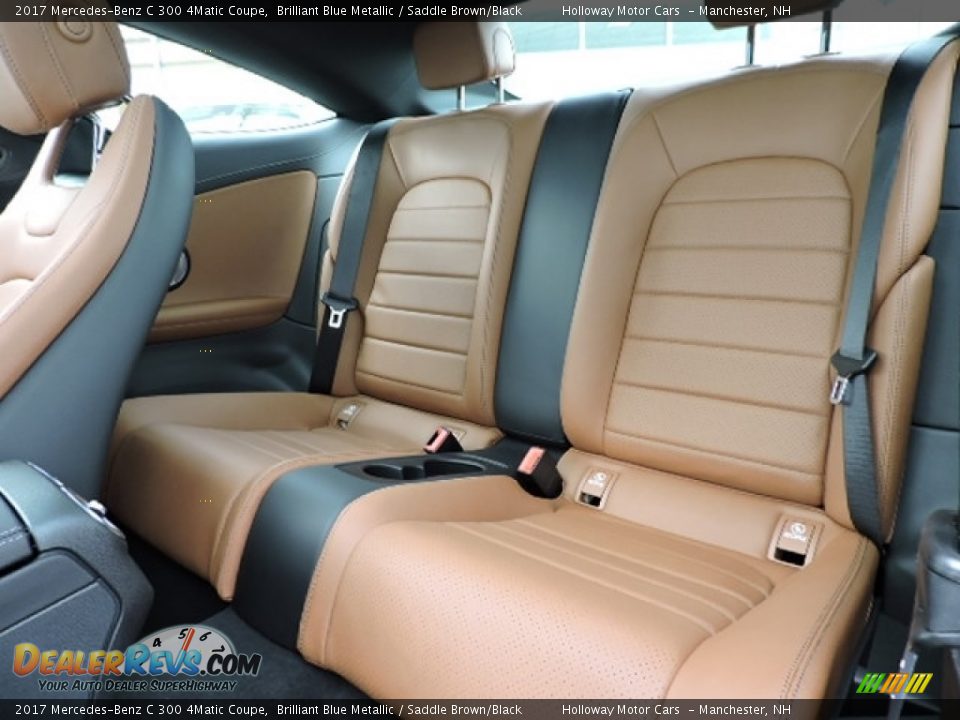 Rear Seat of 2017 Mercedes-Benz C 300 4Matic Coupe Photo #9