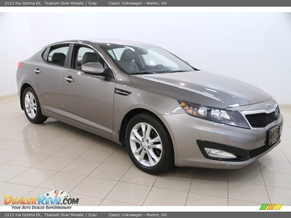 2013 Kia Optima EX Titanium Silver Metallic / Gray Photo #1